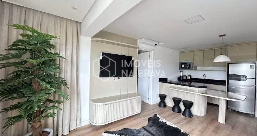 APARTAMENTO MOBILIADO 2 QUARTOS - 1 VAGA - LOCACAO - PRAIA BRAVA - ITAJAI/SC