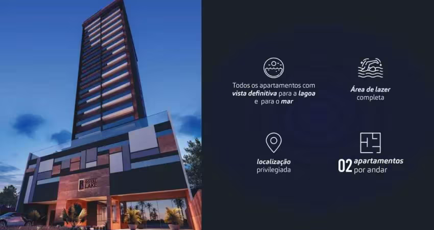 Residencial royal lake - apartamento 3-4 quartos / suítes no centro da cidade em barra velha - sc