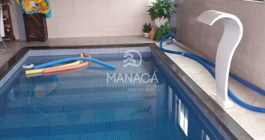 Casa a venda com vista mar, piscina, 270m², Centro de Barra Velha - SC
