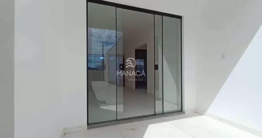 Casa fundos nova para alugar, sem mobília, 2 quartos, bairro vila nova em barra velha - sc