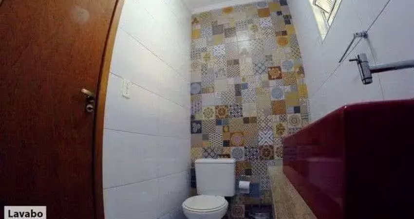 Sobrado com 3 dormitórios à venda, 85 m² por r$ 350.000 - parque bitaru - são vicente/sp
