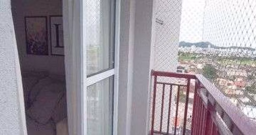 Apartamento com 2 dormitórios à venda, 48 m² por R$ 325.000,00 - Castelo - Santos/SP