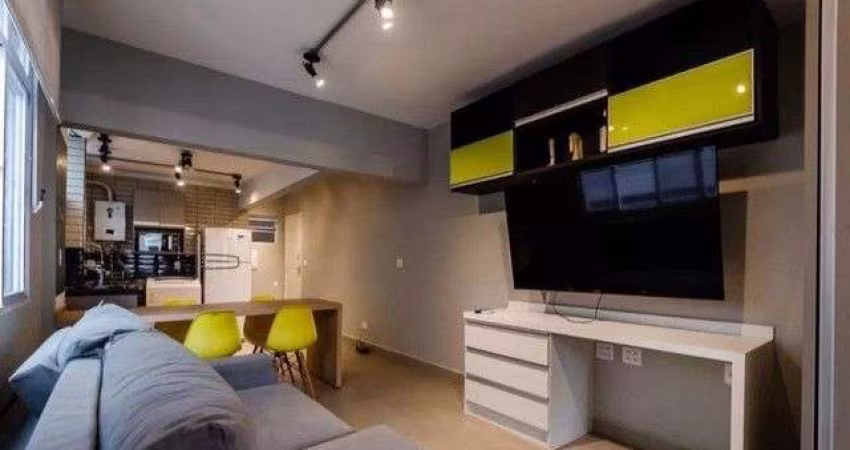 Kitnet com 1 dormitório à venda, 40 m² por R$ 370.000,00 - Boqueirão - Santos/SP