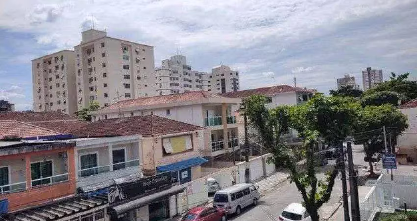 Apartamento com 2 dormitórios à venda, 73 m² por r$ 345.000,00 - marapé - santos/sp