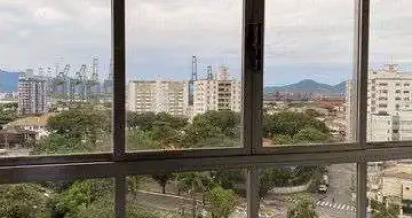 Apartamento com 3 dormitórios à venda, 100 m² por r$ 498.000,00 - ponta da praia - santos/sp