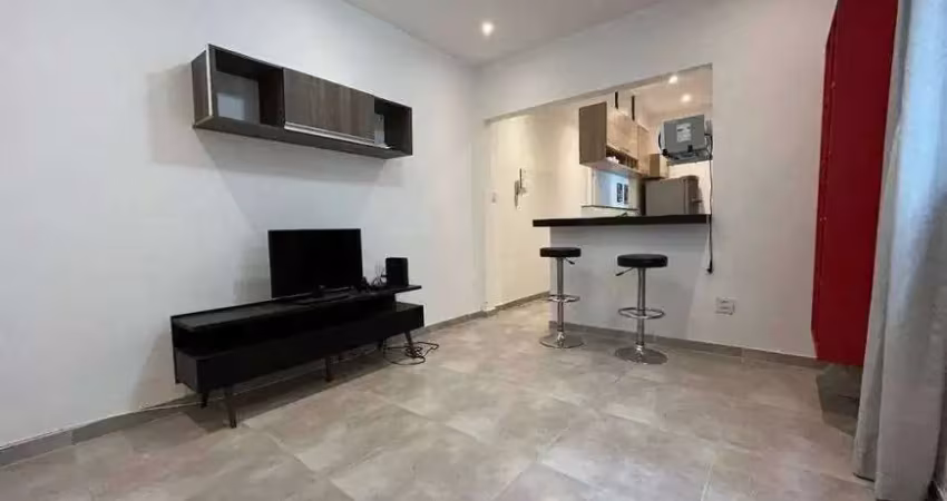 Apartamento à venda, 55 m² por r$ 340.000,00 - embaré - santos/sp