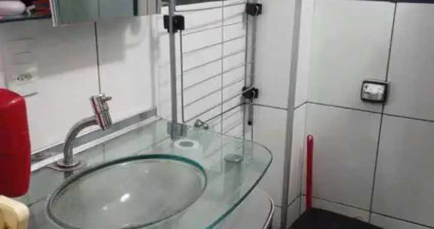 Kitnet com 1 dormitório à venda, 34 m² por r$ 150.000 - centro - são vicente/sp