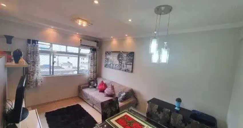 Apartamento com 2 dormitórios à venda, 78 m² por r$ 222.000,00 - centro - são vicente/sp