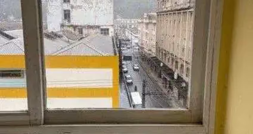 Sala para alugar, 70 m² por r$ 1.500/mês - centro - santos/sp
