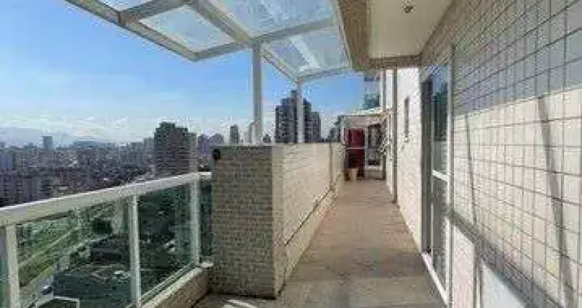 Apartamento à venda, 210 m² por r$ 1.584.000,00 - pompéia - santos/sp