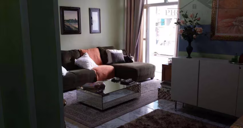 Apartamento  residencial à venda, josé menino, santos.