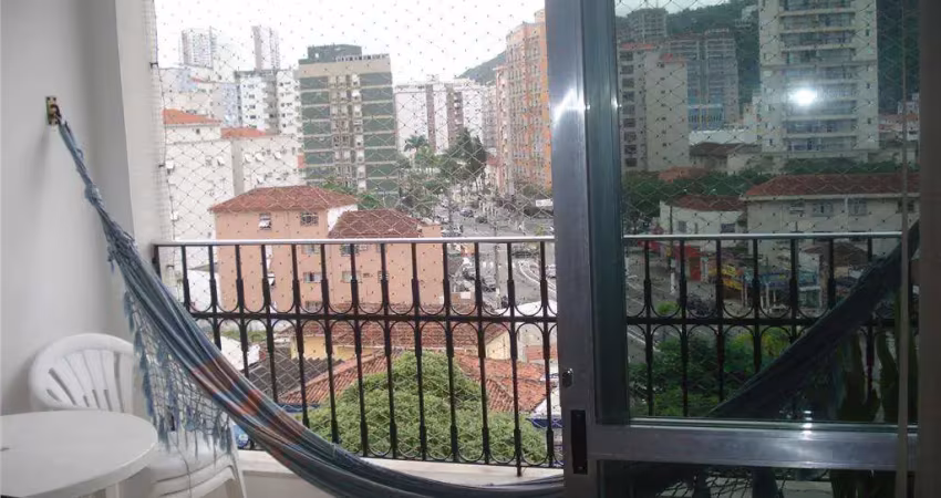 Apartamento residencial à venda, josé menino, santos.