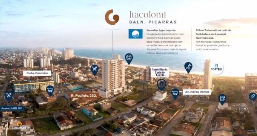 Apartamento com 2 dormitórios à venda, 77 m² por R$ R$ 875.446,00 - Itacolomi -