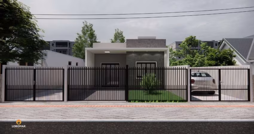Casa em construção no bairro Itajuba, em Barra Velha- SC, por apenas R$ 267.900,