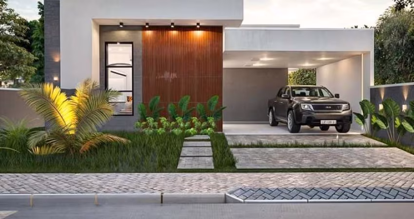 Casa sozinha no terreno, alto padrão de acabamento, 3 dormitórios, sendo 1 suíte