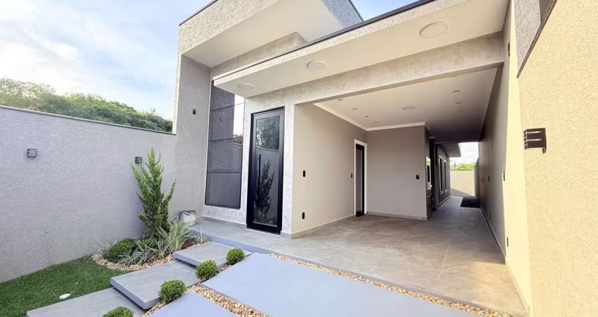 Casa nova, com 3 quartos no bairro em Itajubá - Barra Velha/SC! À venda por R$52
