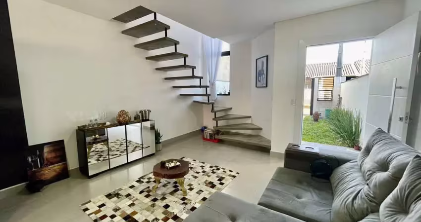 Sobrado com 2 suítes, no bairro itacolomi, em balneário piçarras/sc!