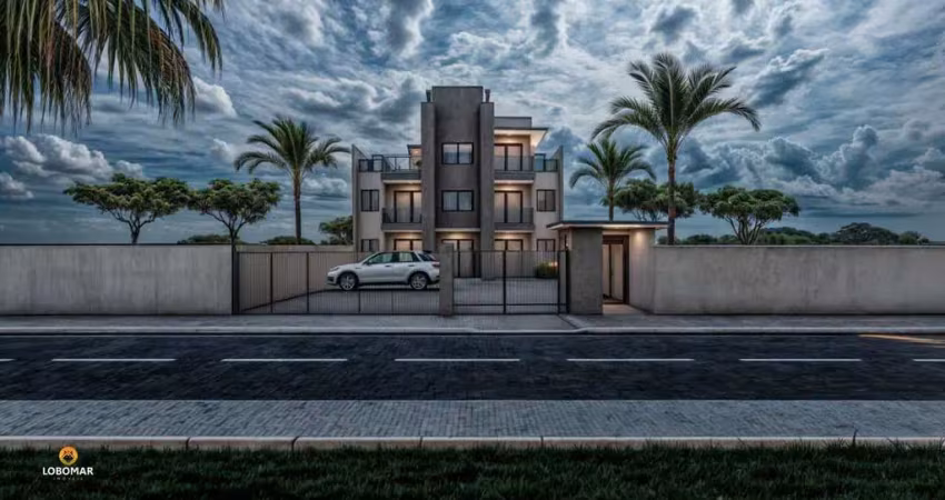 Apartamento cobertura em construção, à apenas 540m do mar, na praia do grant - b