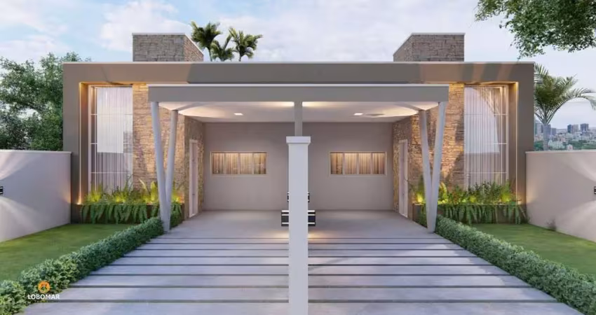 Casa com design moderno, 3 dormitórios, sendo 1 suíte, itajuba, barra velha-sc