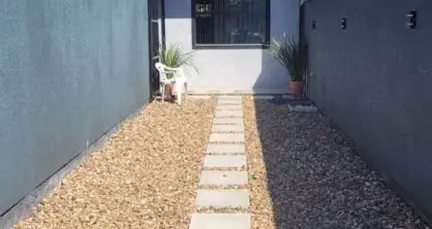 Casa nova, 2 dormitórios, sendo 1 suíte, itajuba, barra velha-sc