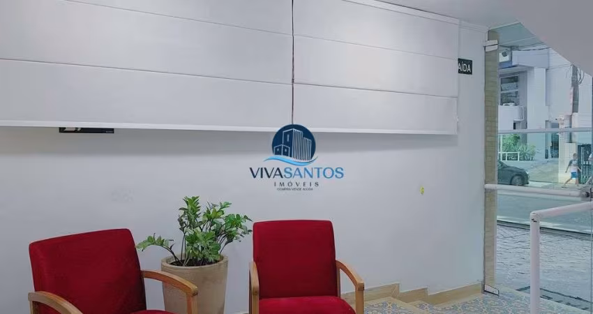 Locação apartamento com 2 dormitórios no Boqueirão em Santos-SP