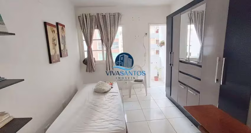 Sala living a 1 quadra da praia do gonzaga em santos-sp