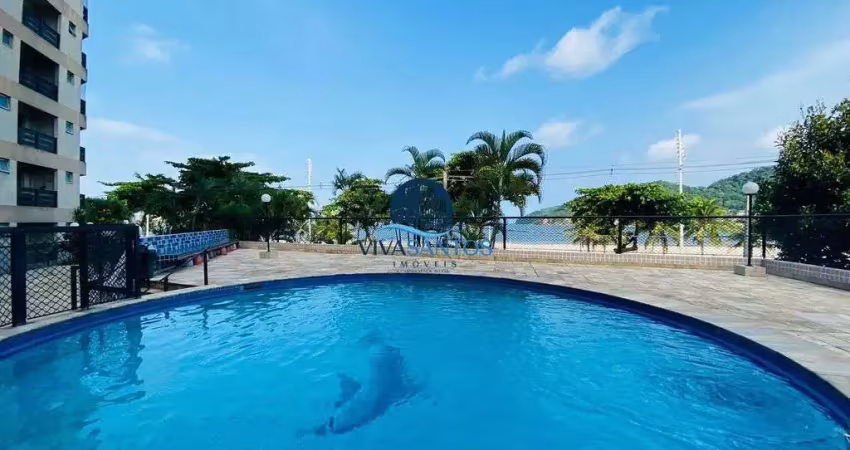 Apartamento com 1 dormitório em são vicente-sp na frenda praia !
