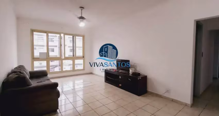 Apartamento com 2 quartos, 74 m2 – vaga de garagem – 2wc´s - aparecida, santos