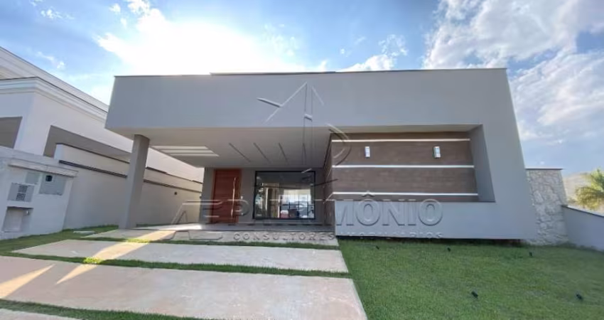 CASA TERREA EM CONDOMINIO, 3 SUITES 1 MASTER, RESIDENCIAL ALPHAVILLE NOVA ESPLANADA I , VOTORANTIM, VOSSOROCA