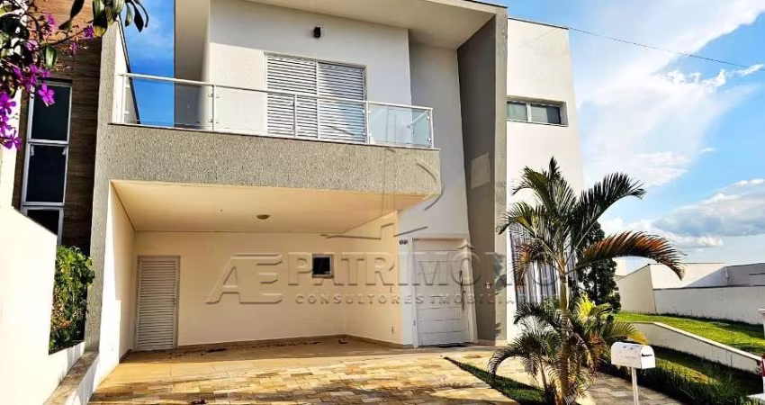 SOBRADO EM CONDOMINIO COM 3 SUITES SENOD 1 MASTER; VILLAGIO MILANO; WANEL VILLE;  SOROCABA; OESTE