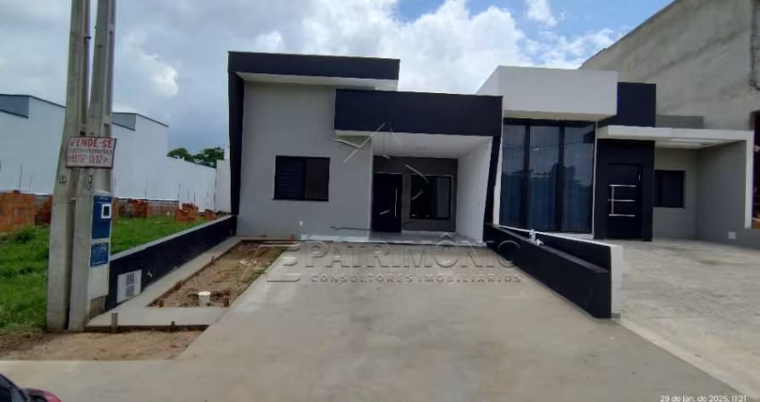 CASA TERREA VILLAGIO IPANEMA 1 - RESIDENCIAL COM 3 QUARTOS SENDO 1 SUITE
