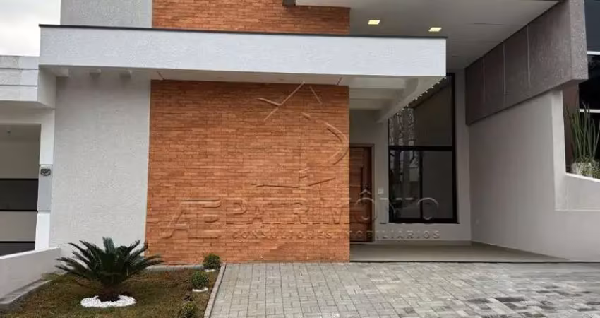 Casa terrea em condominio com 3 dorms sendo 1 suite master; terras de sao francisco; sorocaba