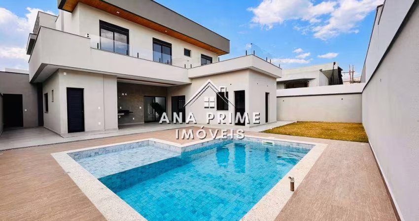 Sobrado novo 4 Suítes, Piscina, 307 m²- Condomínio Fechado Urbanova
