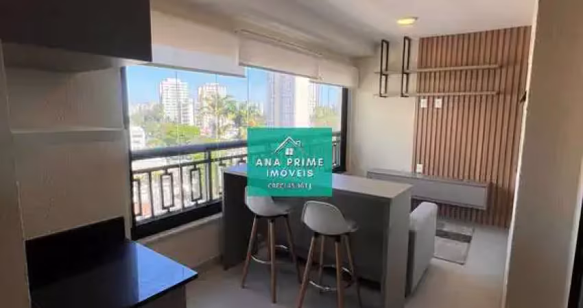 Apartamento 46m² - 1 dormitório, mobiliado - vila adyana