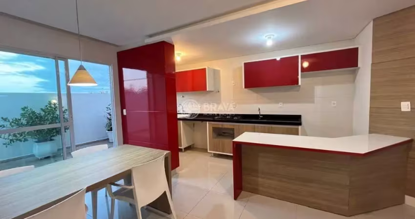 Apartamento edifício águas do atlântico com terraço privativo no centro de balneário camboriú