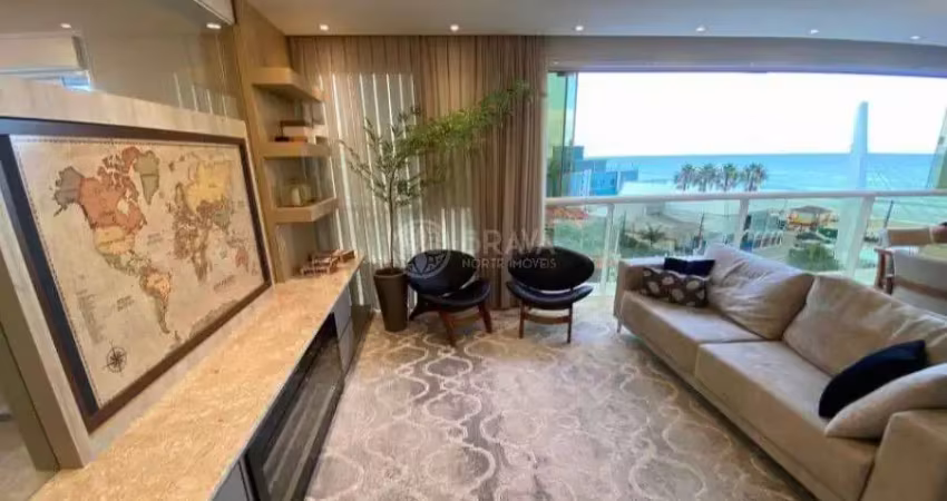 Apartamento locação anual 3 suítes no mirage residence - praia brava, itajaí