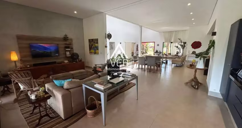 Casa em Condomínio para Venda em Boituva, Portal dos Lagos, 4 dormitórios, 2 suítes, 5 banheiros, 6 vagas