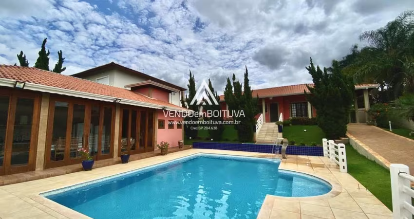 Casa em Condomínio para Venda em Boituva, Nova Rheata, 4 dormitórios, 2 suítes, 4 banheiros, 8 vagas