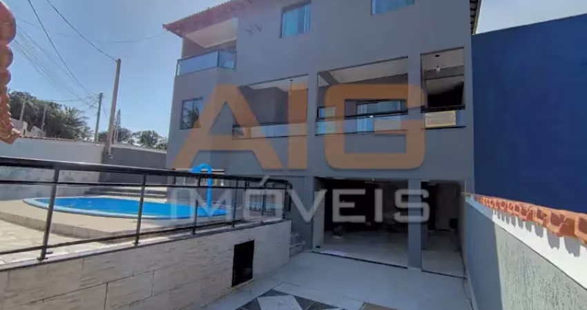Triplex 4 quartos suíte master piscina churrasqueira 150 metros da praia