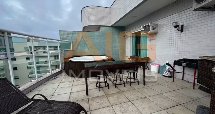 Cobertura duplex para locação com 2 suítes e 2 quartos no braga em cabo frio