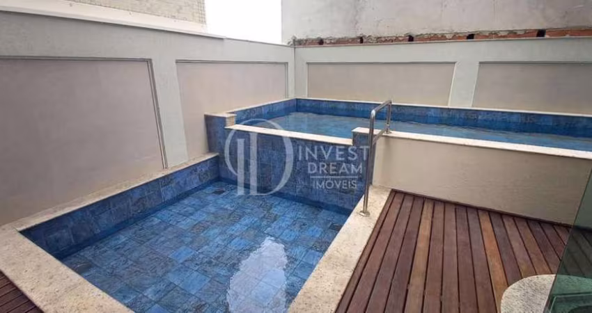 Apartamento 01 suÍte + 02 demi suÍtes quadra mar, Meia Praia, Itapema - SC