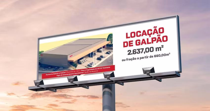 GalpÃo com 2.637m² e subsolo, Rio Pequeno, Camboriú - SC