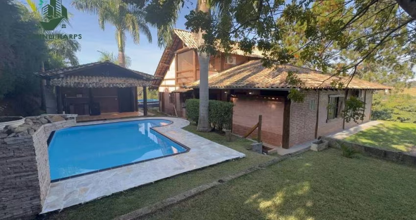 Espetacular Casa Rústica para Locação - Condomínio Náutico Porto Bragança.