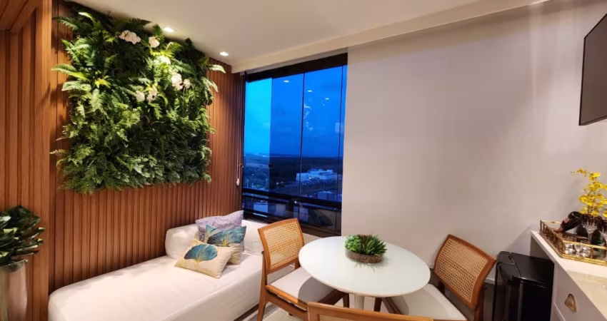 Vendo lindo apartamento com 79m² em Alphaville I, nascente, andar alto, PORTEIRA FECHADA!!!
