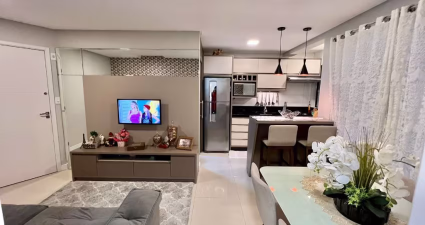 Apartamento mobiliado e equipado 2 dormitórios 1 vaga bairro São Francisco de Assis em Camboriú - SC