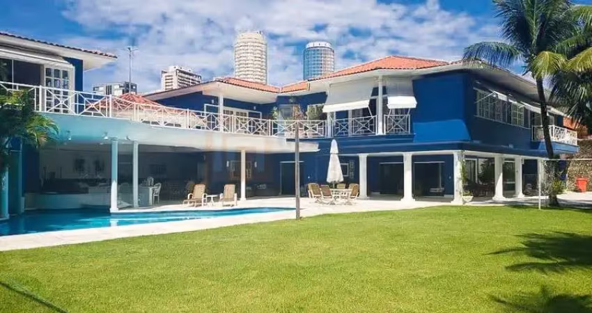 Casa à venda no condomínio alameda dos eucaliptos na barra da tijuca em terreno de 1270m² com 5 suítes piscina campo de futebol e 8 vagas de garagem