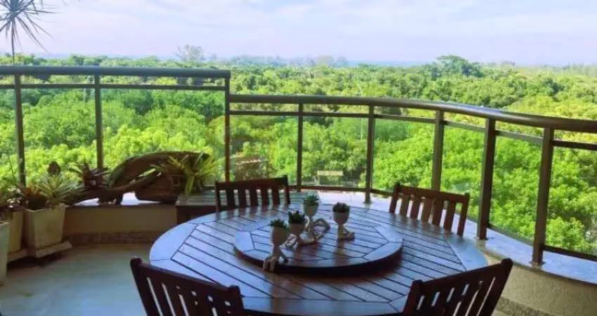 Lindo apartamento reformado com vista mar à venda no américas park barra da tijuca de 160m² com 4 suítes sala 2 ambientes varandão 2 vagas de garagem