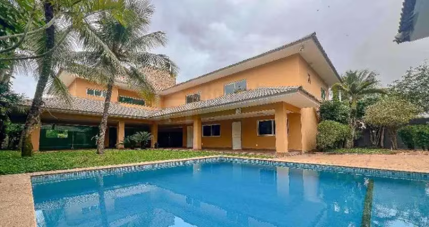 Excelente casa à venda condomínio malibú barra da tijuca de 1.034m² com 6 suítes sendo 1 master escritório varanda gourmet piscina sauna garagem