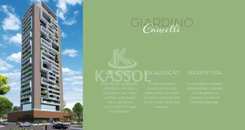 APARTAMENTO BAIRRO CENTRO - EDIFÍCIO  GIARDINO CANCELLI