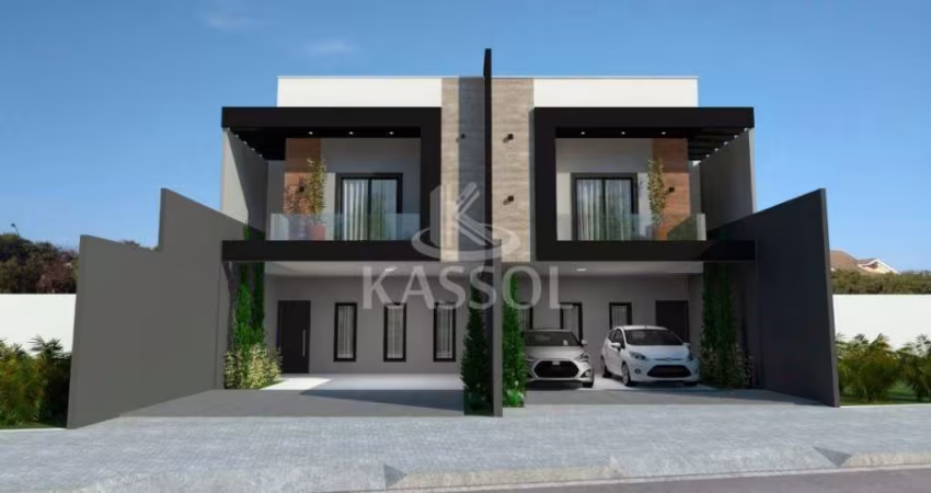 Sobrado à venda,165.64 m , parte cinza já está pronta  Coqueiral - R  889.000,00